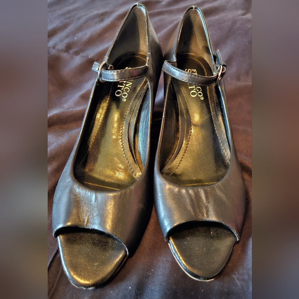 Franco Sarto 'Fashioni' Peep Toe Mary Jane